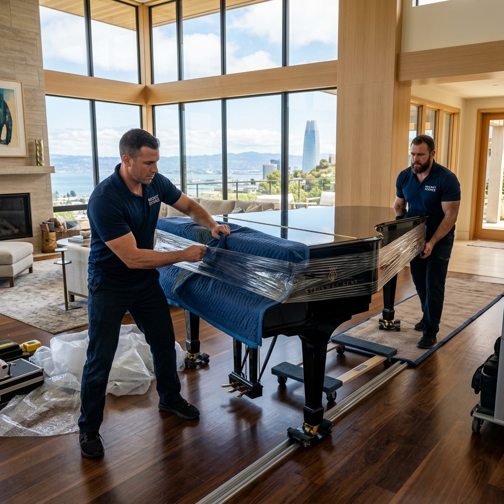 Cost to Move a Grand Piano in the Bay Area