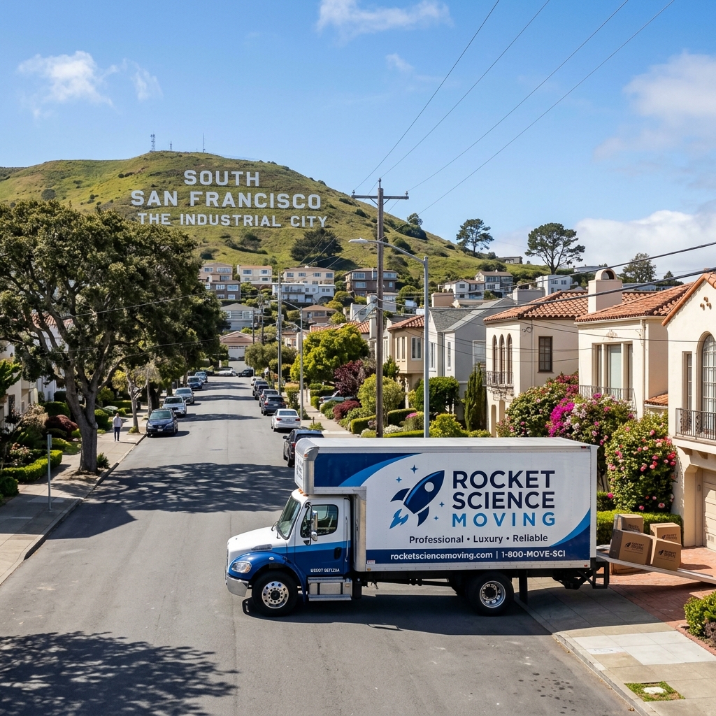 South San Francisco Movers Rocket Science Moving Company crew