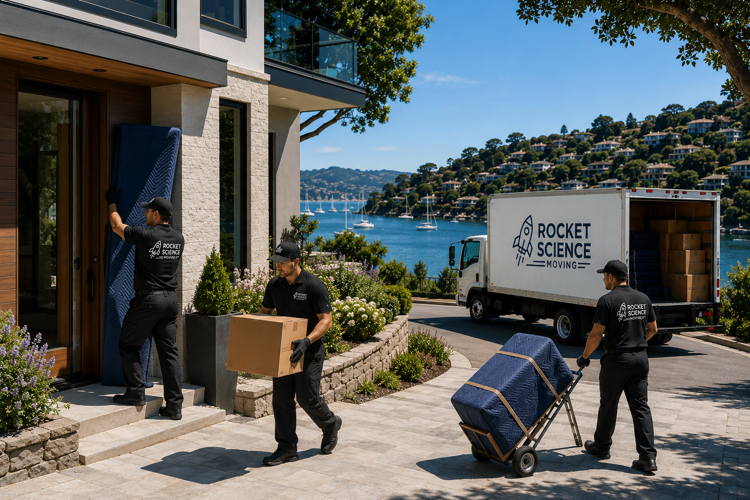 Movers in Tiburon CA