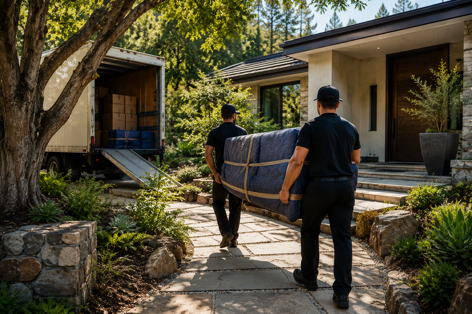 Movers in Woodside CA