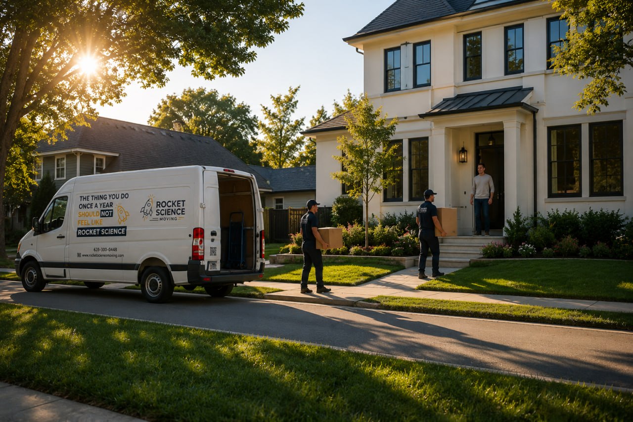 Moving boxes and packing supplies