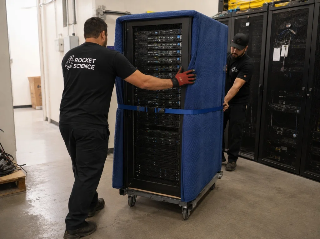 Server and Data Center Moving
